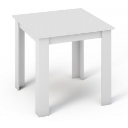 Jídelní stůl MANGA 80x80 bílá