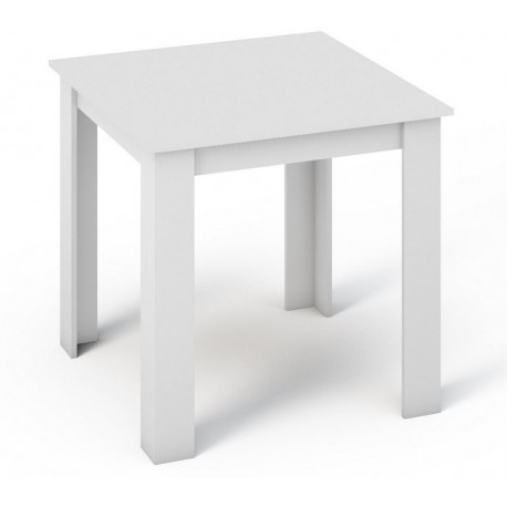 Jídelní stůl MANGA 80x80 bílá