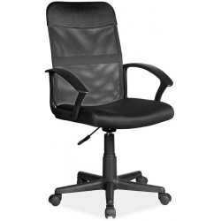 Kancelářská židle Q-702 černá látka