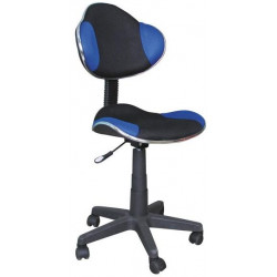 Kancelářská židle Q-G2 černá/modrá