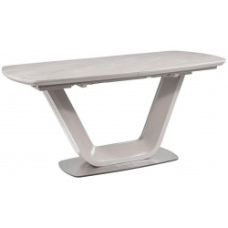Jídelní stůl rozkládací 160x90 ARMANI ceramic šedá