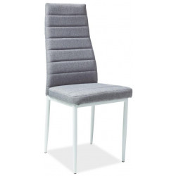 Jídelní čalouněná židle H-266 šedá