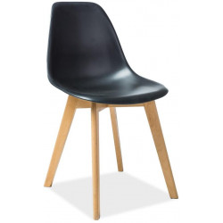 Jídelní židle RISO černá/buk