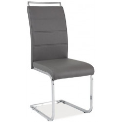 Jídelní čalouněná židle H-441 šedá