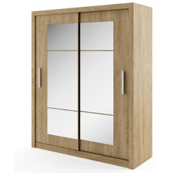 Šatní skříň IDEA 02 shetland zrcadlo 180 cm