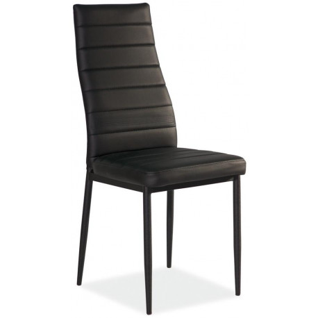 Jídelní čalouněná židle H-261C černá
